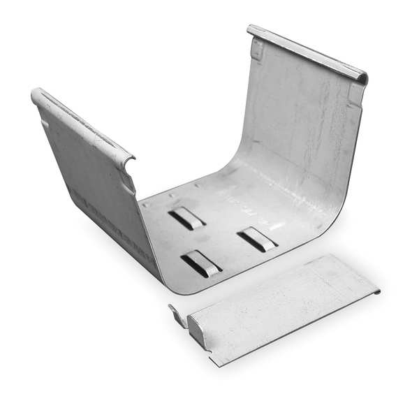 Divider Clip, Gray, Steel, Clips
