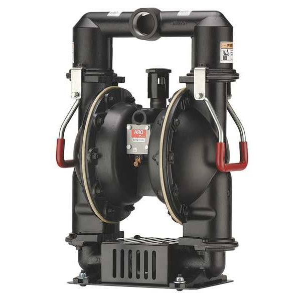 Double Diaphragm Pump, Aluminum, Air Operated, Santoprene, 217 GPM