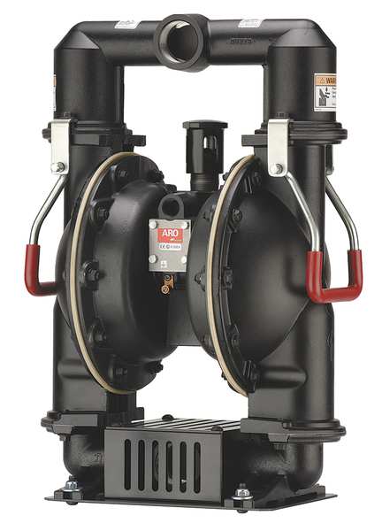 Double Diaphragm Pump, Aluminum, Air Operated, Nitrile, 80 GPM