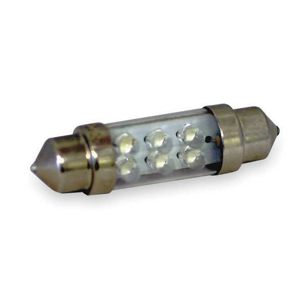 Mini LED Bulb, L10X39, 0.2W, T3 1/4, 12V
