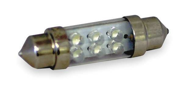 Mini LED Bulb, L10X39, 0.2W, T3 1/4, 12V