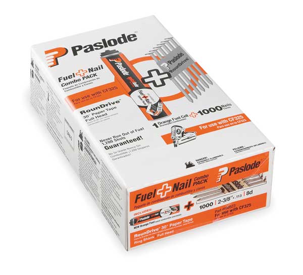 Collated Framing Nail, 2-3/8 in L, Not Applicable, Bright, Offset Round Head, 30 Degrees, 1000 PK
