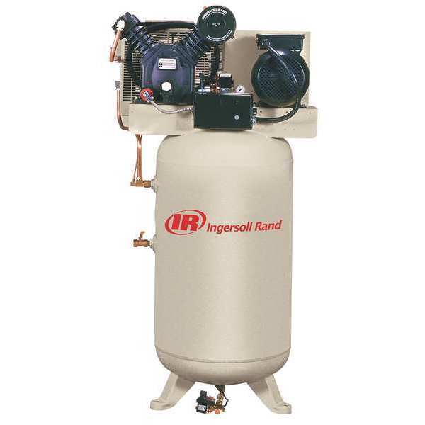 Electric Air Compressor, 2 Stage, 10 HP