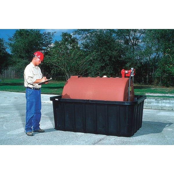 Containment Sump, 605 gal Spill Capacity, 550 lb., Polyethylene