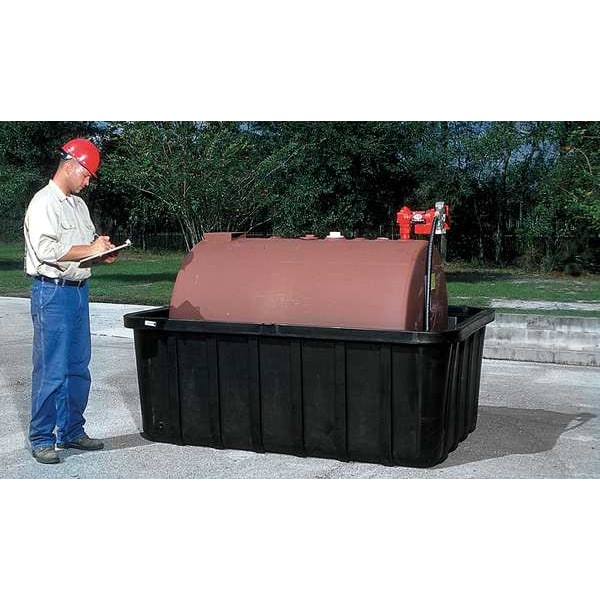 Containment Sump, 605 gal Spill Capacity, 550 lb., Polyethylene