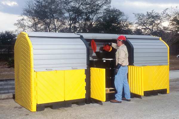Rolltop Drum Spll Cntnmnt, 312 in. L