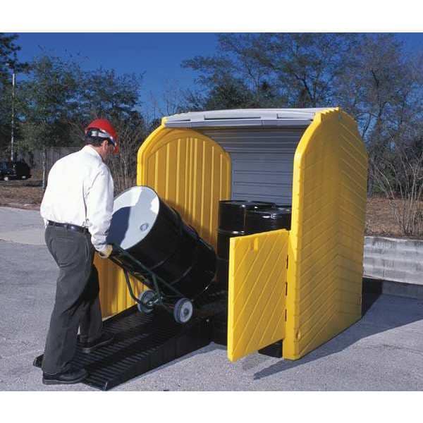 Rolltop Drum Spl Cntnmnt, 79 in. H