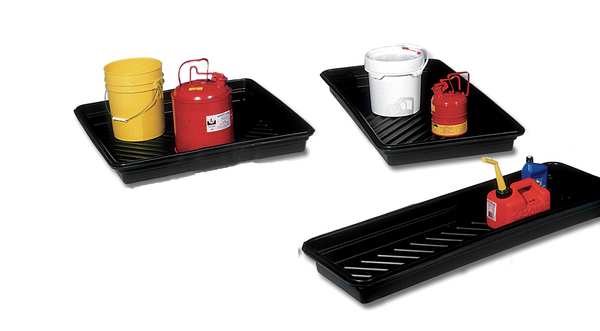 Spill Tray, 12 gal Spill Capacity, Polyethylene