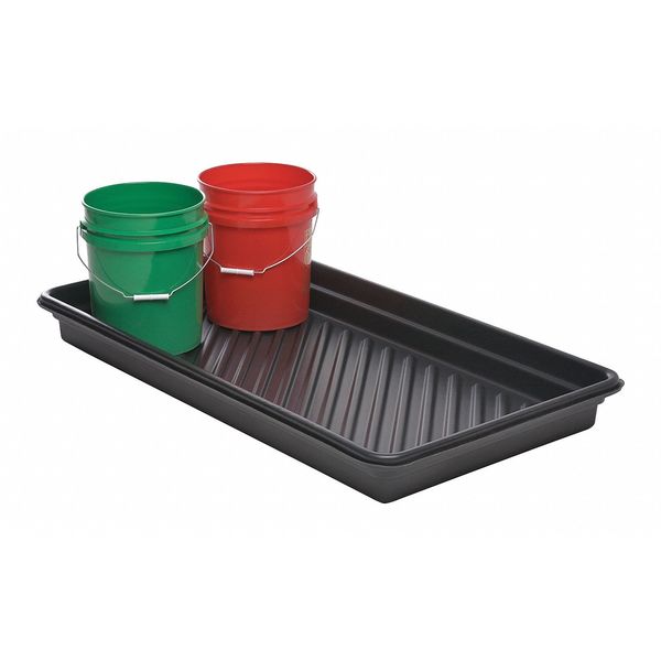Spill Tray, 24 gal Spill Capacity, Polyethylene