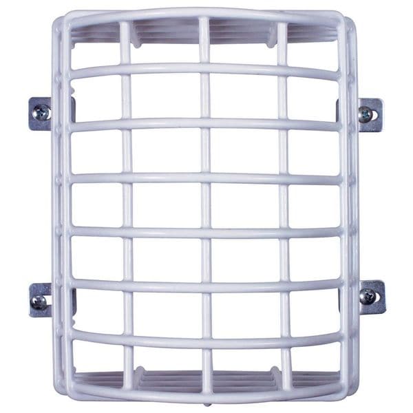 Surface Mount White Coated Steel Motion Detector Guard 7