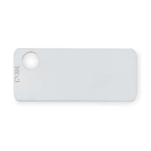 Marker Plate, 316 Stainless, PK100