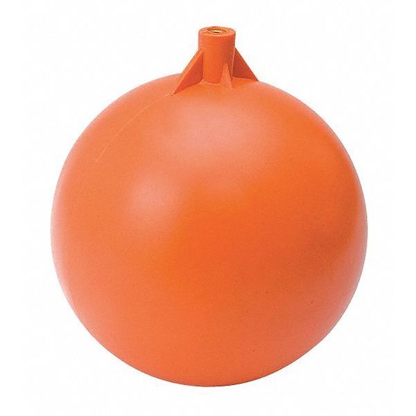 Float Ball, Round, Plastic, 6 In