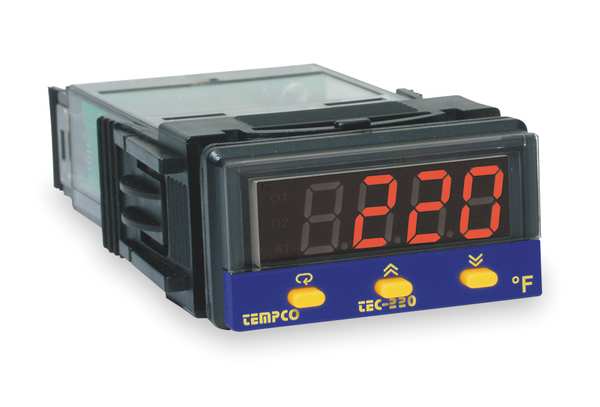 Temp Controller, Prog, 90-250V, Relay2A