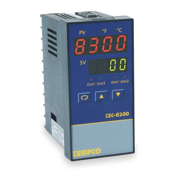 Temp Controller, Prog, 90-264V, Relay2A