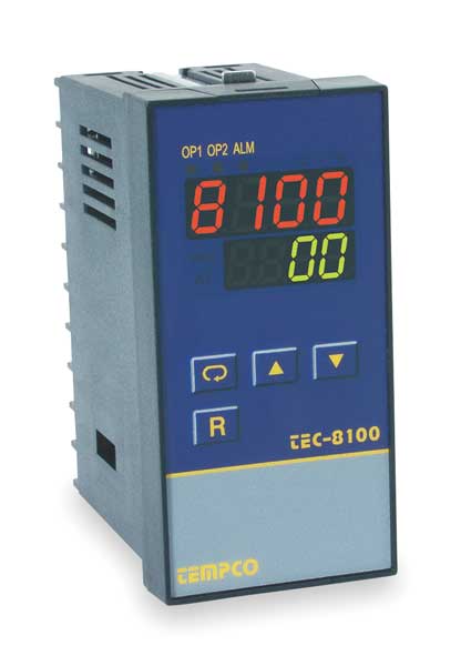 Temp Controller, Prog, 90-250V, Relay2A