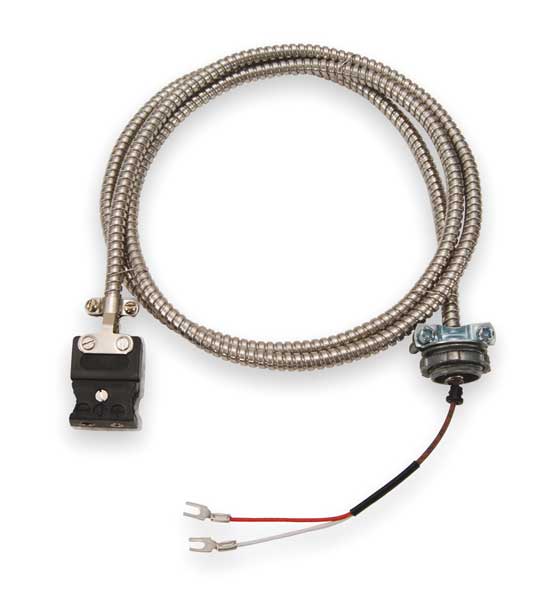 Thermocouple Ext Wire, J, 20AWG, Str, 25Ft