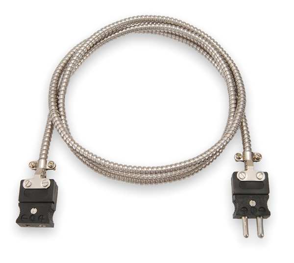Thermocouple Ext Wire, J, 20AWG, Str, 25Ft