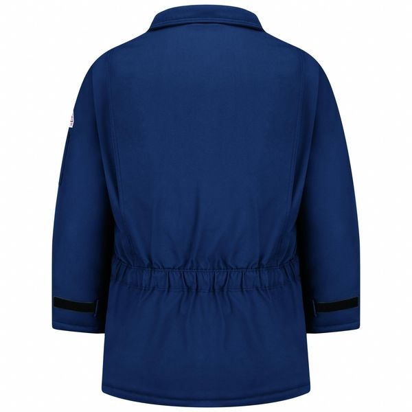 Flame-Resistant Parka, Insulated, Navy, 2XL