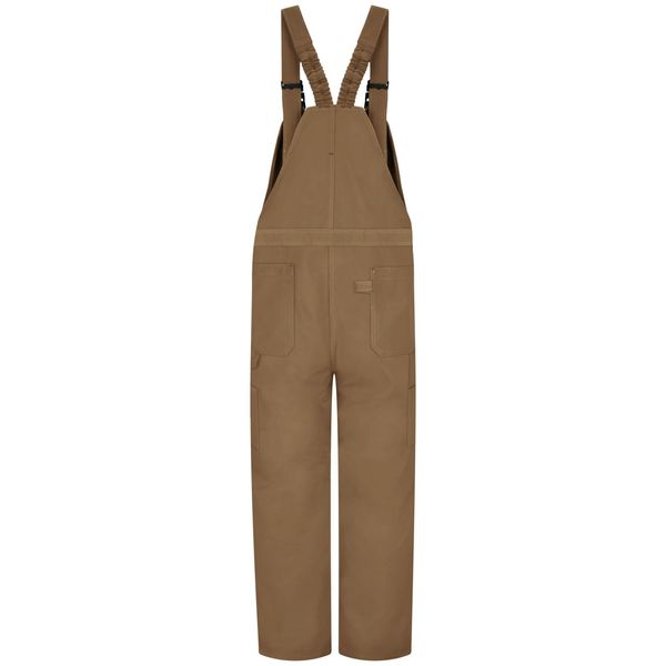 Bib Overalls, Brown, Cotton/Nylon