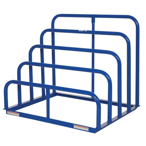 Starter Vertical Sheet Storage Rack, 36 in D, 48 in W, 4 Shelves