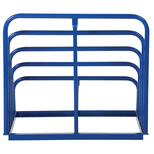 Starter Vertical Sheet Storage Rack, 36 in D, 48 in W, 4 Shelves