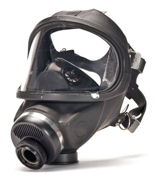MSA Ultraview(TM) Gas Mask, M
