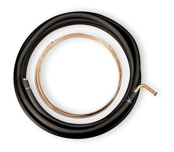 Refrigerant Line Set, Copper Roll, L 30 Ft