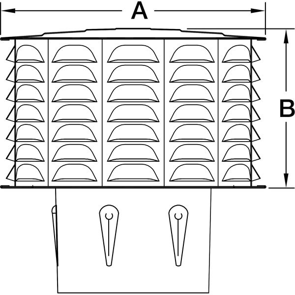 Cap, Universal Vent, 4in