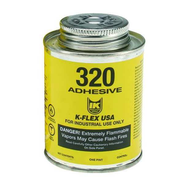 Contact Cement, 320 Series, Amber, 1 pt, Can
