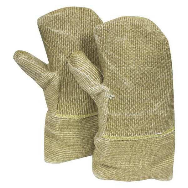 Heat Resistant Mitten, Tan, ZetexPlus, PR