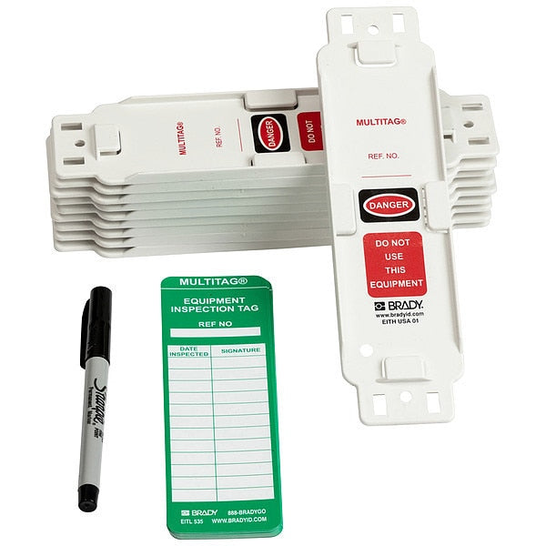 Multitag(r) Kit, Wht, CFR 1926.1053