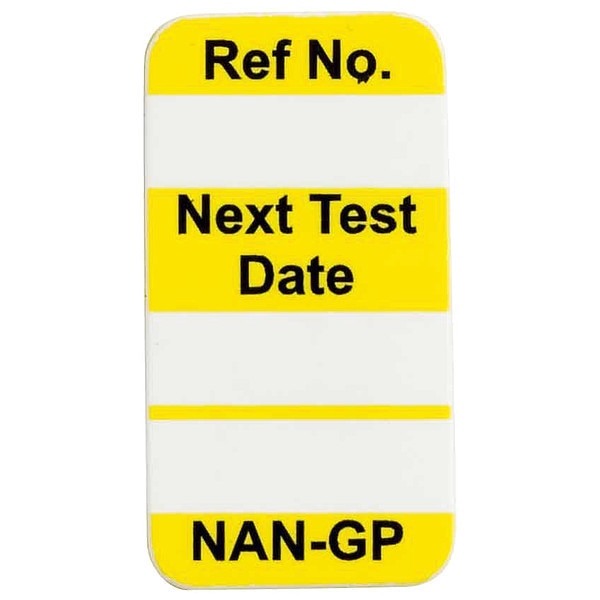 Nanotag(tm) Insr, 1-1/4 x 5/8 In, PK100, NAN-GP Y