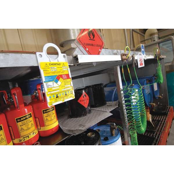 Chemtag(R) Insr, 5-3/4 x 7-5/8 In, PK100