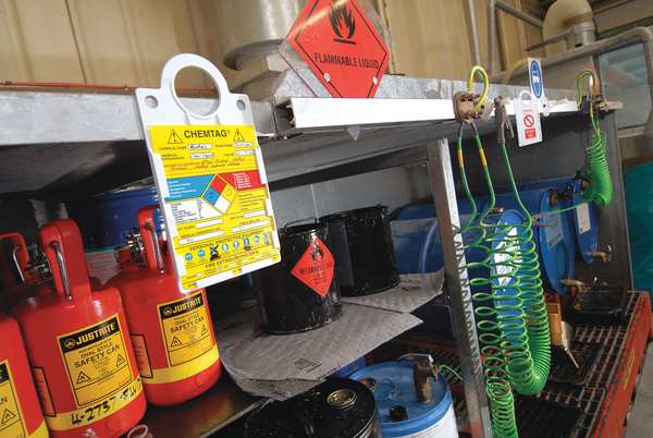 Chemtag(r) Kit, Wht, CFR 1910.1200