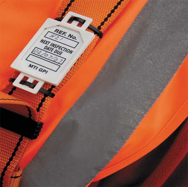 Microtag(r) Inspection Insr, Bl/Wht, PK100