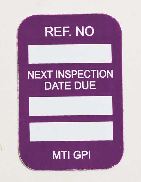 Microtag(r) Inspected Insr, Wht/Orn, PK100