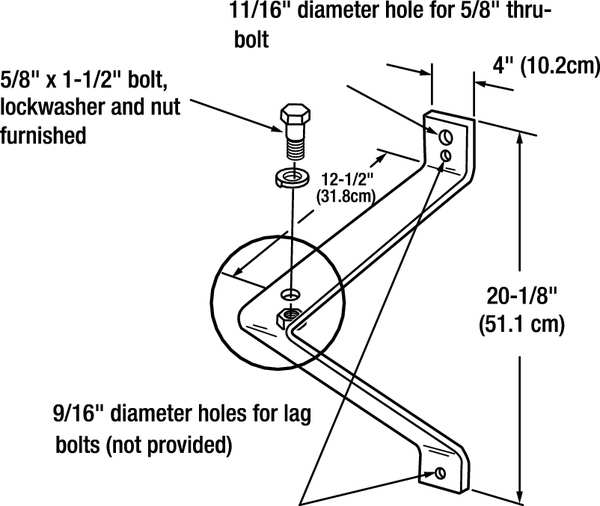 Bracket, Mounting, Angle