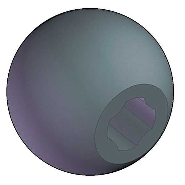 Soft Touch Universal Ball Knob, 1/4