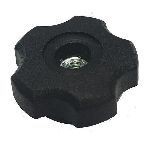 Fluted Knob, 1/4-20 Thread Size, 1/2