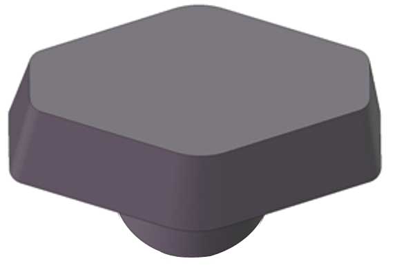 T Knob, 1/4-20 Thread Size, 1
