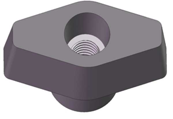 T Knob, 1/4-20 Thread Size, 1