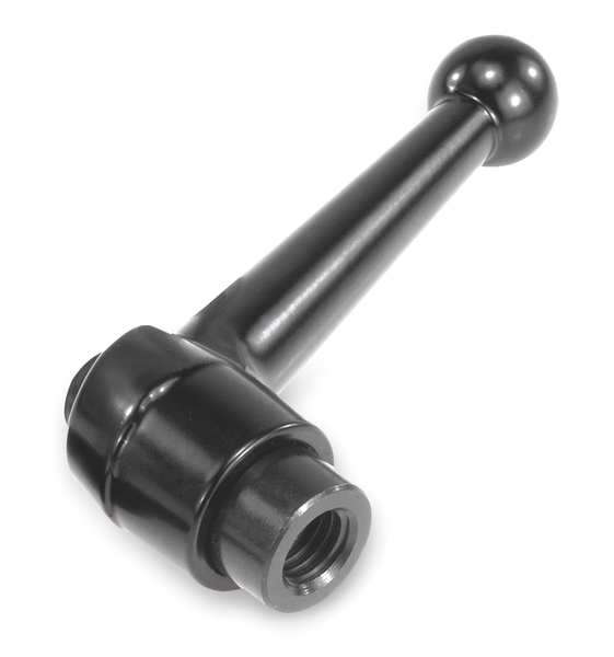 Adjustable Handle, Size: 2 M08 Zinc, Black Satin, Comp: Steel