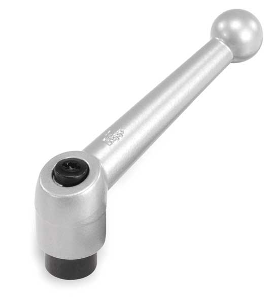 Adjustable Handle, Size: 1 M04 Zinc, Black Satin, Comp: Steel
