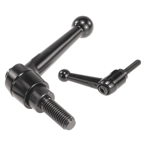 Adjustable Handle, Size: 4 1/2-13X55 Zinc, Black Satin, Comp: Steel
