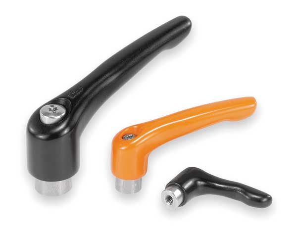 Adjustable Handle, Size: 1 M05, Zinc Black Satin, Comp: Stainless Steel