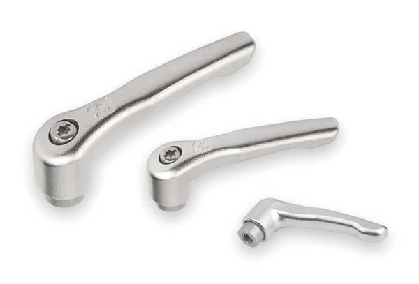 Adjustable Handle, Size: 2 1/4-20, Entirely Stainless Steel, Electropolished