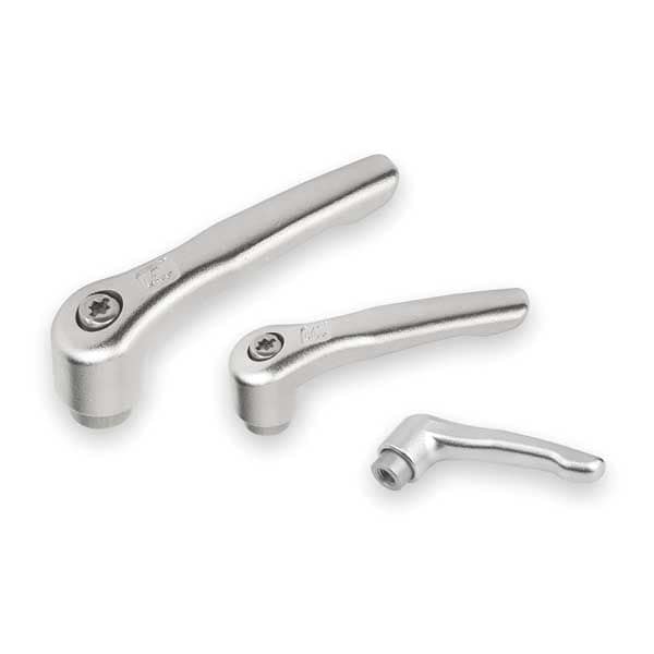 Adjustable Handle, Size: 3 3/8-16, Entirely Stainless Steel, Electropolished