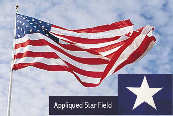 US Flag, 30x60 Ft, Polyester