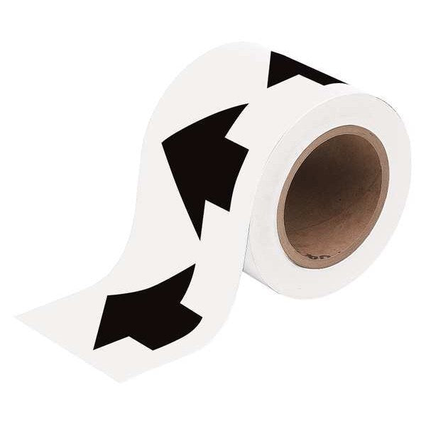Arrow Tape, Black/White, 2 In. W