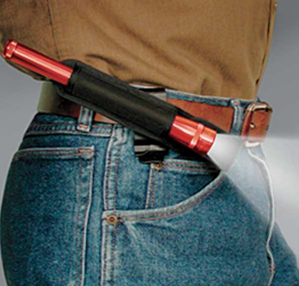 Holster, Nylon, For AA, L123, C And D Cell